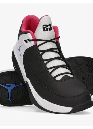 Кросівки чоловічі jordan air max aura 3 білі, чорні, рожеві, розмір 39