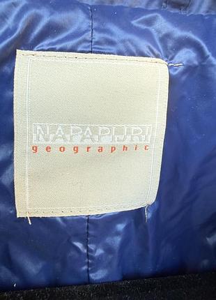 Куртка napapijri синя, розмір s 2