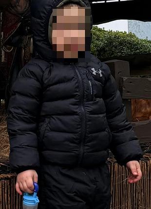 Куртка дитяча under armour чорна