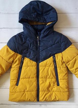 Теплая демисезонная куртка на мальчика c&a+штаны h&m