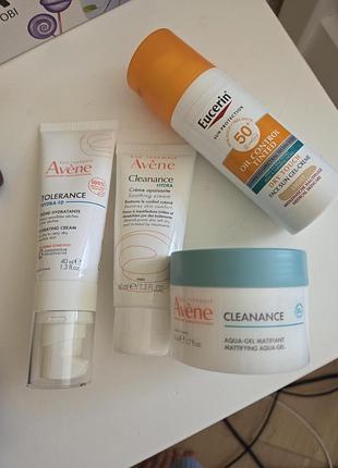 Крем для обличчя avène tolerance hydra-10 зволожуючий 40 мл