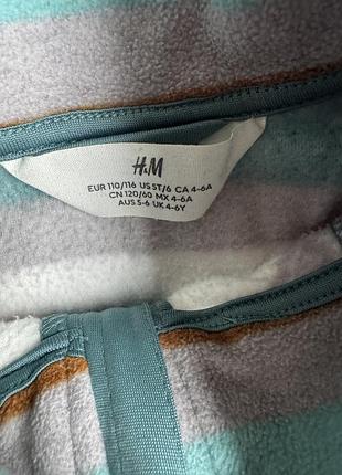 Кофта для дітей h&m фліска в смужку 2