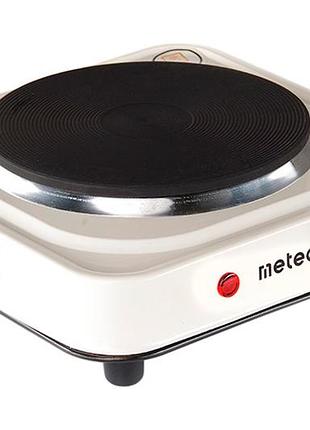 Плита электрическая metec 1 x 1000вт чугун (700070)