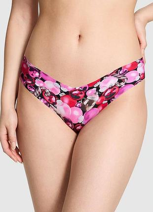 Бесшовные трусики тонг victoria's secret pink