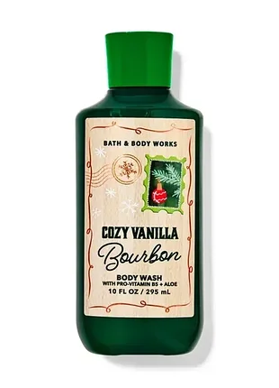 Гель для душу bath&body works cozy vanilla bourbon 295 мл