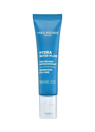 Освежающий крем для контура глаз гидра-воте-пламп hydra water-plump yves rocher ив роше 15 мл