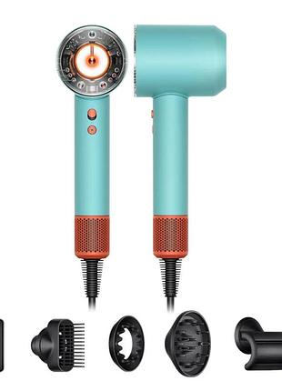 Фен для волосся supersonic hd16 nural ceramic patina/topaz