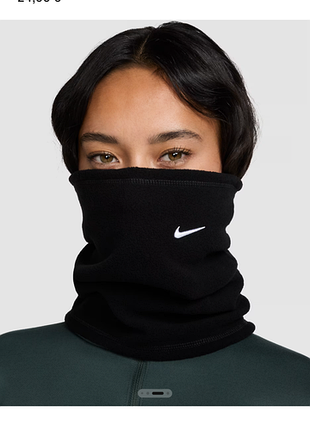 Бафф женский nike one therma-fit fleece neck warmer черный снуд оригинал спортивный флисовый