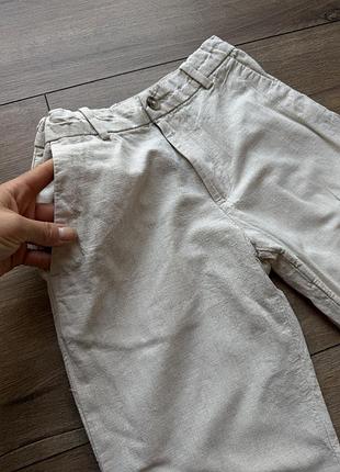 Штани лляні h&m / брюки 5