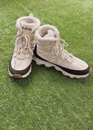 Чоботи жіночі hi-tec зимові бежеві