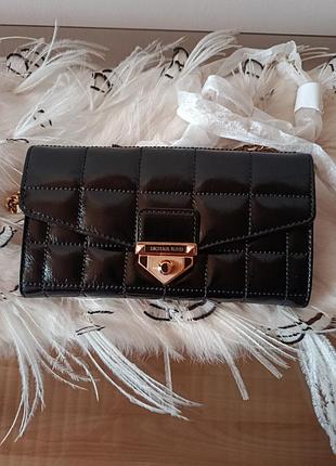 Michael kors soho chain wallet crosbody