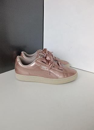 Кожаные кроссовки puma