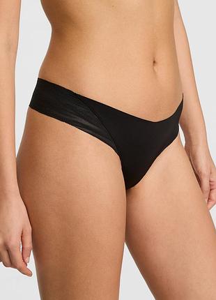 Бесшовные трусики тонг victoria's secret pink
