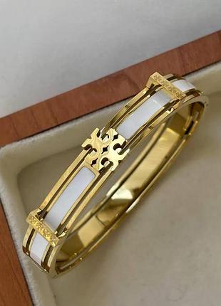 Браслет торі берч з медичної сталі (stainless steel)
