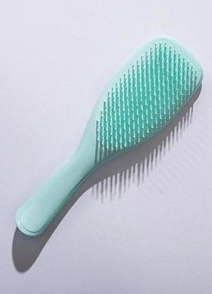 Щетка для волос hair comb wet detangling hair brush mint