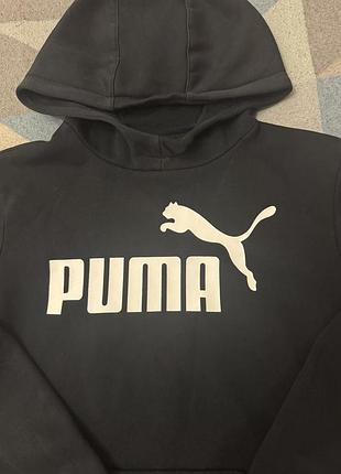 Худі для підлітків puma чорне xl / 164