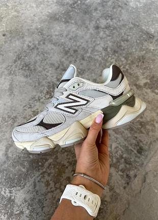 Кросівки new balance 9060 grey matter timberwolf covert green