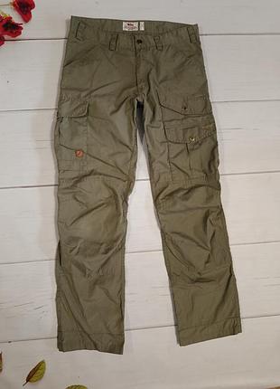 Треккинговые брюки карго мужские fjallraven g1000 (оригинал)