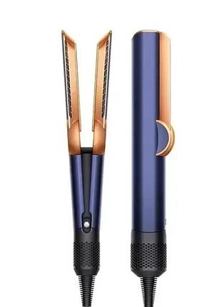 Выпрямитель для волос airstrait ht-01,blue/copper, золотой/синий