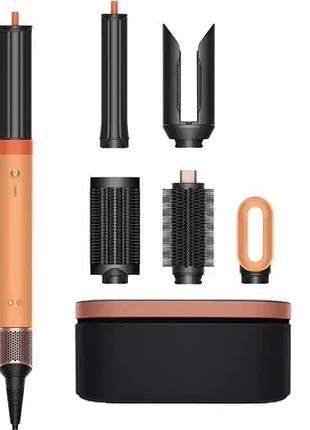 Мультистайлер airwrap hs09 coanda 2x з кейсом multi-styler & dryer ceramic apricot/topaz