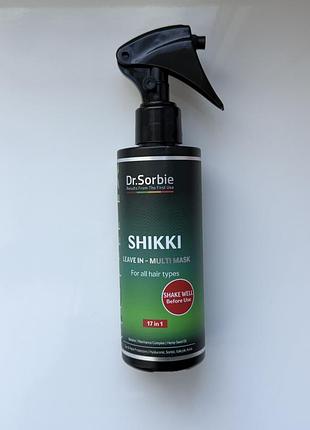 Маска dr.sorbie shikki modifix leave in multi mask незмивна для всіх типів волосся 17 в 1, 200 мл