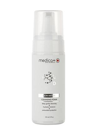 Пінка для очищення шкіри medica+ skin detox cleansing foam