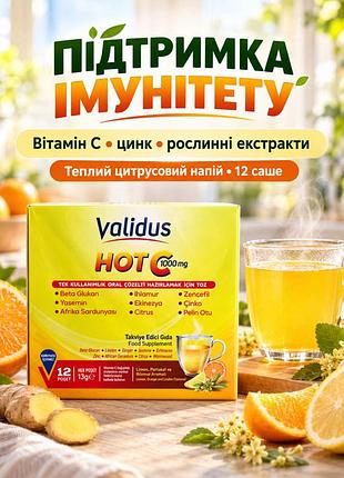 V a l i d u s - витаминный чай для иммунитета