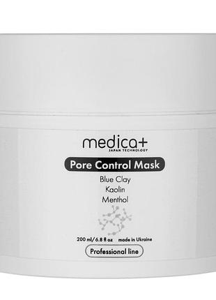 Раздвижающая маска для лица medica+ pore control mask (200 мл)