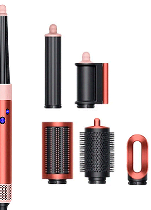 Мультистайлер dyson airwrap i.d. hs08 straight & wavy strawberry bronze/blush pink