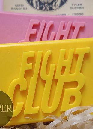 Мыло ручной работы "fight club" 2