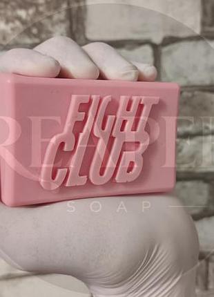 Мыло ручной работы "fight club" 4