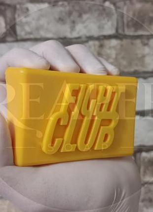 Мыло ручной работы "fight club" 3