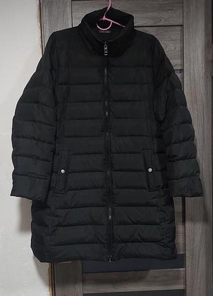 Пуховик довгий ,пальто стьобане tommy hilfiger