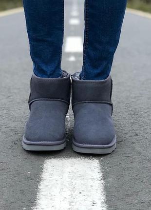 Уггі розпродаж ugg mini grey 3