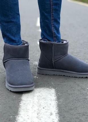 Уггі розпродаж ugg mini grey 5