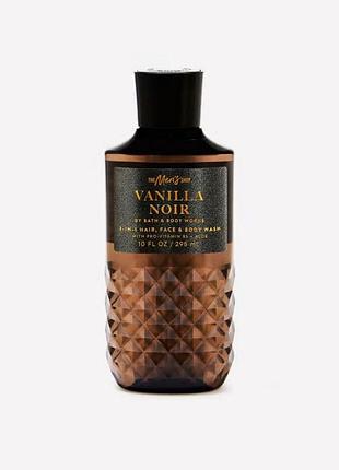 Чоловічий гель для душу 3 в1 bath & body works vanilla noir 295 мл