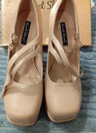 Туфлі жіночі sweet shoes бежеві