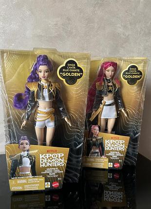 Лялька mattel kpop demon hunters huntr/x rumi “golden” singing doll
