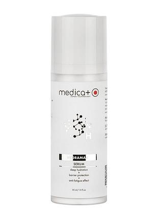 Зволожуюча сироватка для обличчя medica+ hydramax serum (30 мл)
