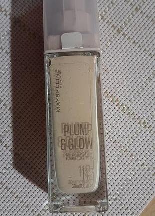 Тональний крем maybelline plump & glow 118 light beige 30 мл не підійшов тон