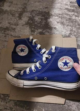 Синие converse all star
