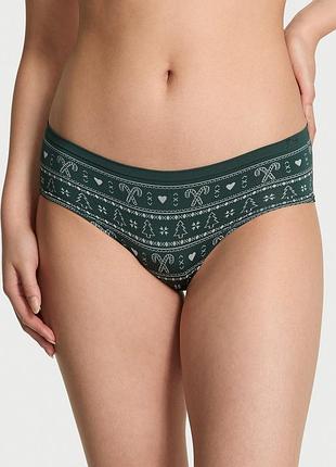 Женские трусики хипхаггеры victoria's secret pink