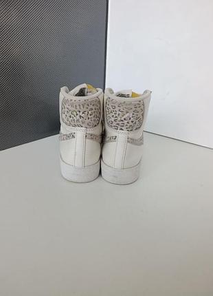 Кожаные кроссовки nike 3