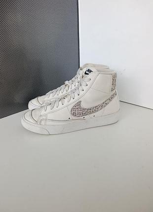 Кожаные кроссовки nike 2