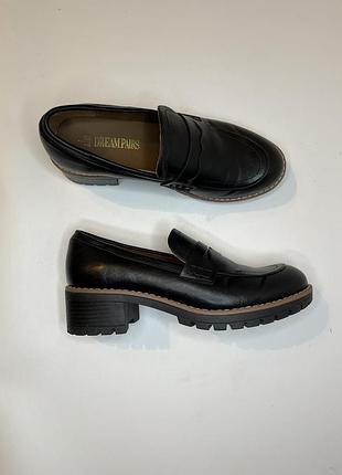 Dream pairs лоферы на тракторной подошве