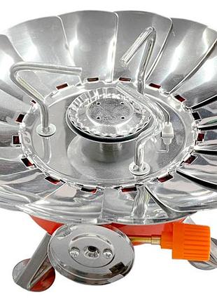 Плита газова портативна 145 х 145 х 120мм з пелюстками (203)