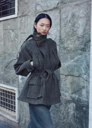 Комбинированная куртка zw collection