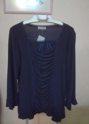 Красива нова стрейчева блуза alust, р. 12/14