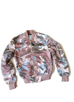 Женская куртка-бомбер alpha industries ma-1 vf lw