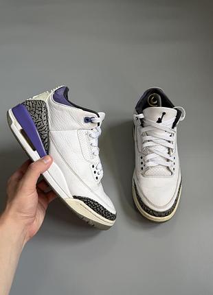 Air jordan retro 3 «dark iris» og 44(28cm)